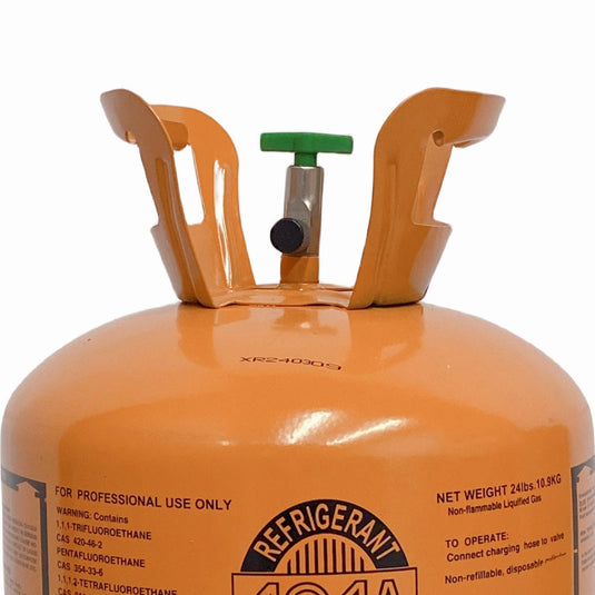 R404A refrigerant product image for supermarket and freezer systems