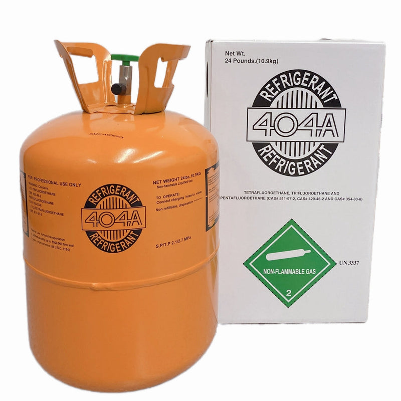 Load image into Gallery viewer, R404A refrigerant product packaging image for refrigeration service
