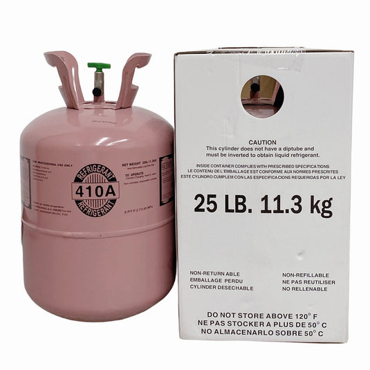 25 lb R410A refrigerant product image for HVAC buyers