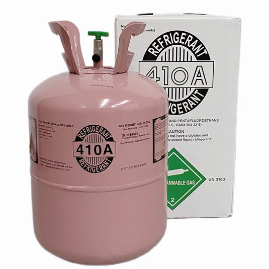 25 lb R410A refrigerant gas product image for air conditioning service