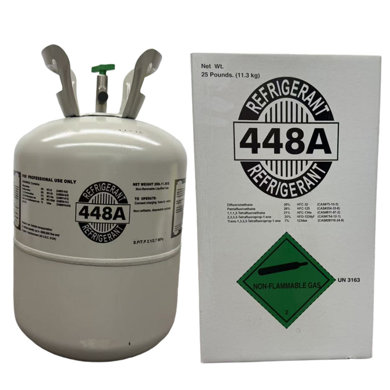 Load image into Gallery viewer, R448A refrigerant product detail image for R404A replacement applications

