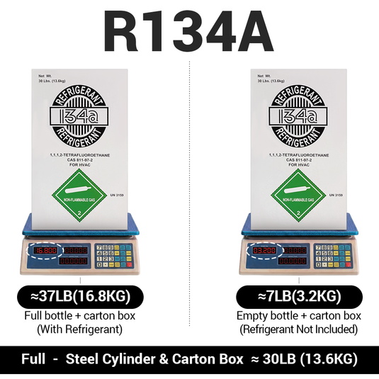 30 lb R134A refrigerant cylinder product image