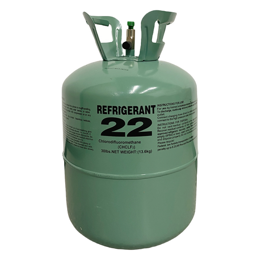 30 lb R22 refrigerant cylinder product image for HVAC systems