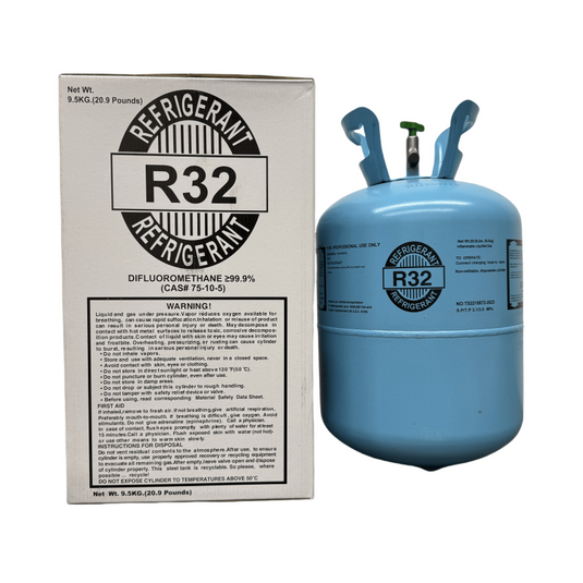 20.9 lb R32 refrigerant gas product image for cooling systems