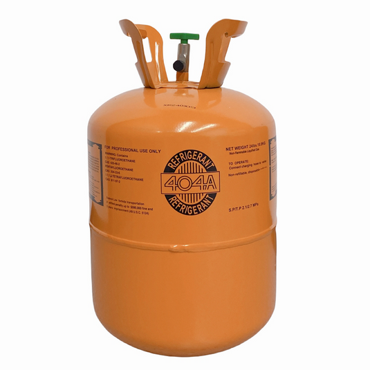 24 lb R404A refrigerant cylinder product image for commercial refrigeration