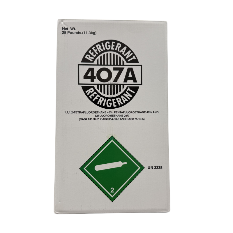Load image into Gallery viewer, R407A refrigerant cylinder detail image for HVAC buyers
