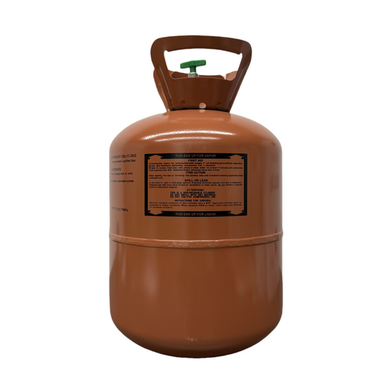25 lb R407A refrigerant gas product image for AC retrofit service