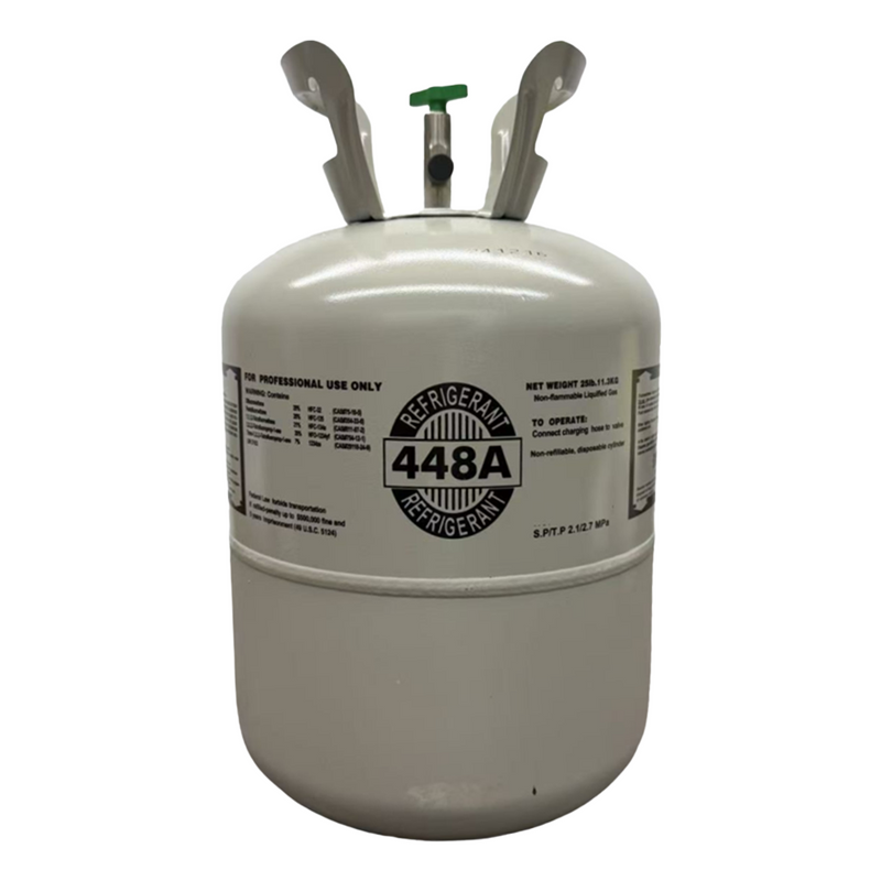 Load image into Gallery viewer, 25 lb R448A refrigerant cylinder product image for commercial refrigeration
